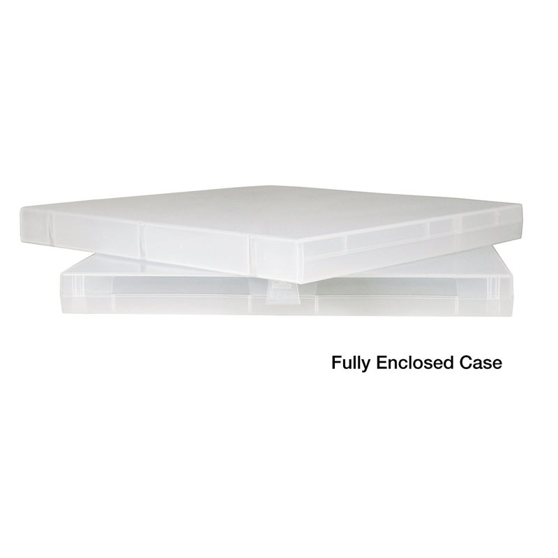 UniKeep 3 Ring View Binder - Binder Case is Fully Enclosed - Available in White, Clear, or Black and in Various Spine Widths (Pack of 3, Clear, 1.0 Inch) - Image 5